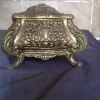 стара барокова кутия за бижута, снимка 4 - Антикварни и старинни предмети - 23809276