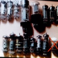 13  броя различни радио лампи от работещи апарати, снимка 5 - Други - 18358496
