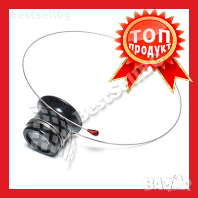 Професионална часовникарска лупа за глава око голямо увеличение 10X часовникар злато бижута монети, снимка 1