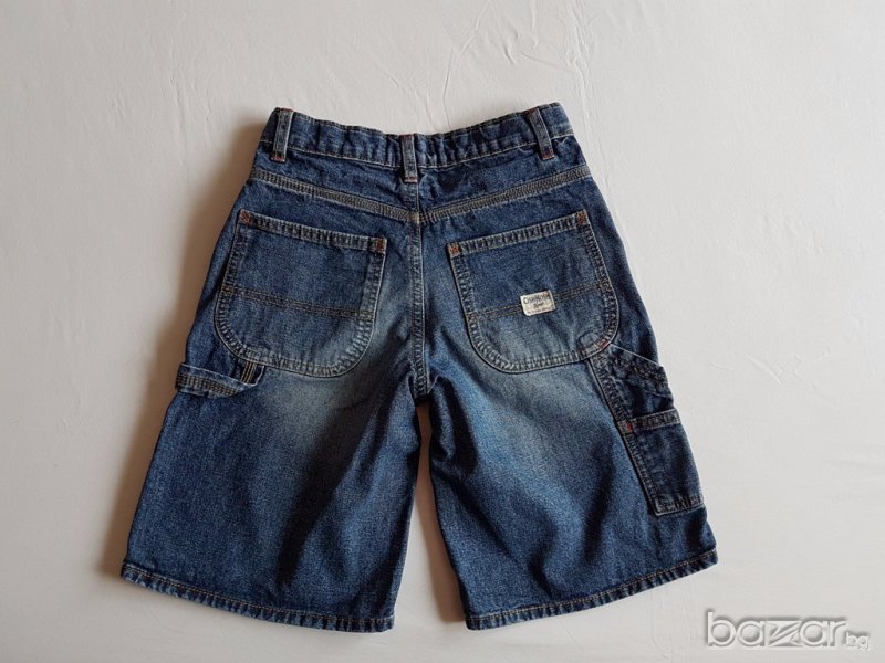 OshKosh,дънкови къси панталони за момче,7-8 год. , снимка 1