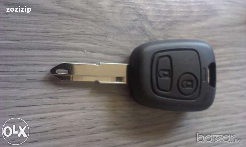 Кутийка ключ на Пежо 107, 207, 206, 307, 308, 407, 408, 607,expert, снимка 1