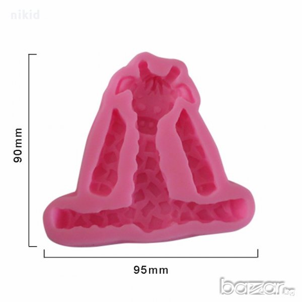 жираф части силиконов молд форма фигурка декор торта фондан, снимка 1