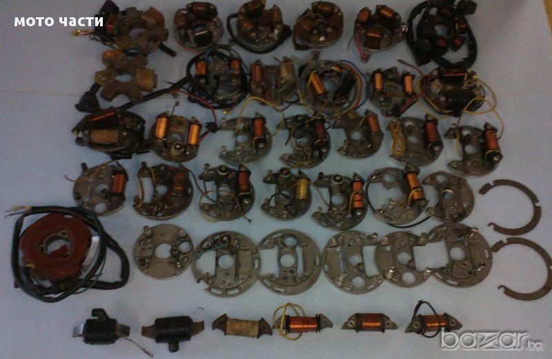 Токови плочки бобини за мотопед, снимка 1