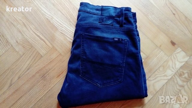  cars jeans оригинал размер 32 цвят тъмно сив мъжки дънки слим