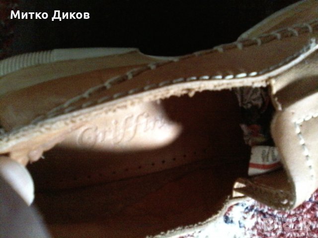 Женски обувки Грифин естествена кожа №38, снимка 8 - Дамски ежедневни обувки - 23064303