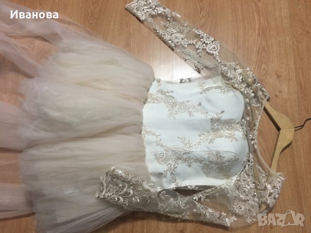 Промоция! 2 бр рокли - Бална рокля + чанта и обувки + рокля за изпращане, снимка 3 - Рокли - 25475120