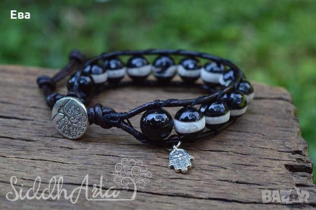 Дамска гривна уникат Siddharta Handmade Bohemian Chic, снимка 2 - Гривни - 22068072