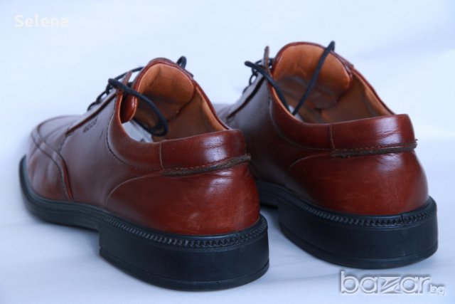 кафяви мъжки обувки ЕССО, снимка 4 - Ежедневни обувки - 20673399
