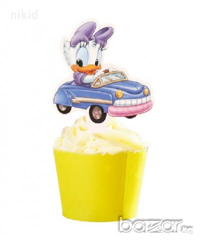 Туити патето 25 бр картон топери за кексчета мъфини торта рожден ден украса