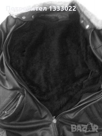 Мъжко кожено яке, снимка 15 - Якета - 23867702