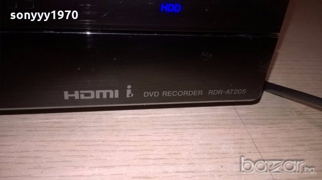 sony rdr-at205 dvd recorder hdd/dvd+remote-от швеицария, снимка 14 - Ресийвъри, усилватели, смесителни пултове - 18916646