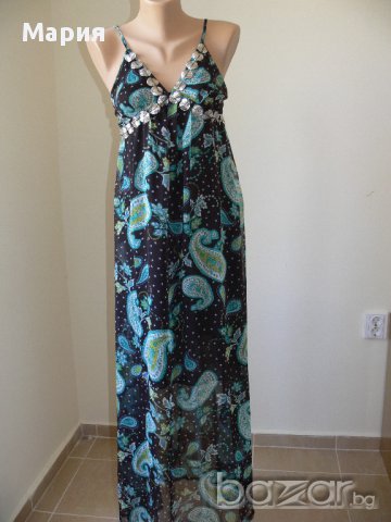 Нова лятна  рокля в морски цветове , снимка 3 - Рокли - 12704480