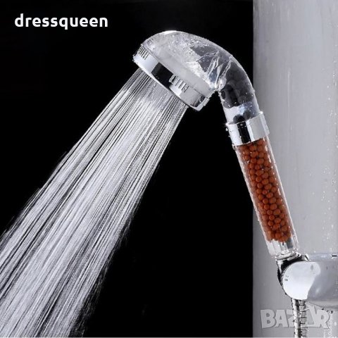 1797 Йонизираща душ слушалка с турмалин и германий, снимка 8 - Други стоки за дома - 23463165