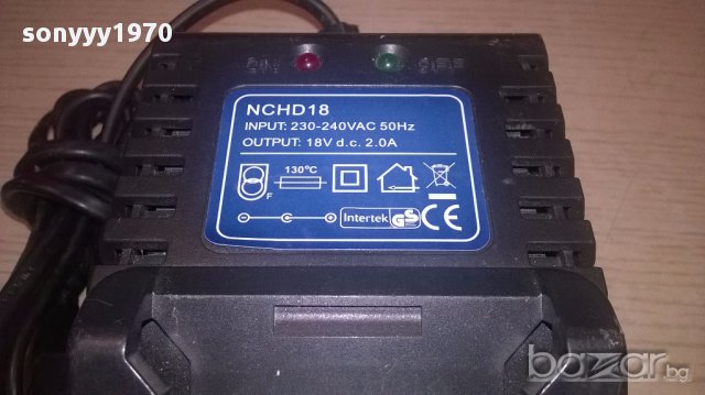 Intertek hchd18 18v/2amp. charger-внос швеицария, снимка 7 - Други инструменти - 16432635