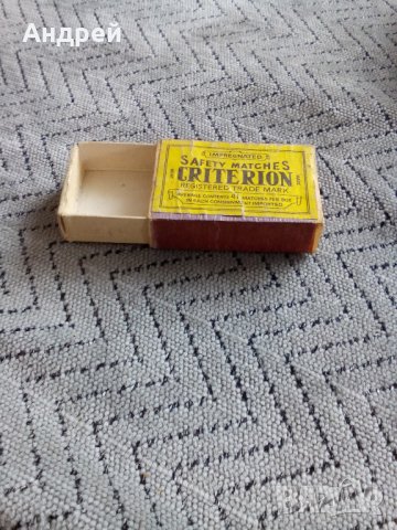 Стар кибрит,кибритена кутия #9, снимка 3 - Антикварни и старинни предмети - 23543303