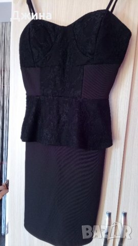 Черна къса рокличка, снимка 3 - Рокли - 22309091