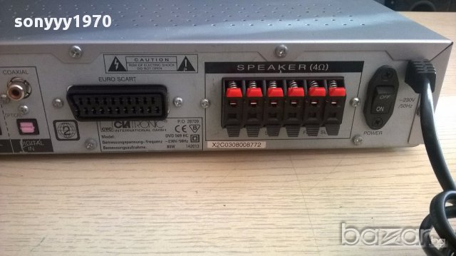 Clatronic dvd 569hc-amplifier/tuner-внос швеицария, снимка 10 - Ресийвъри, усилватели, смесителни пултове - 13073696