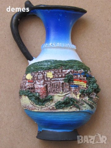 3D магнит-амфора от Солун, Гърция-серия-32, снимка 2 - Други ценни предмети - 23999448