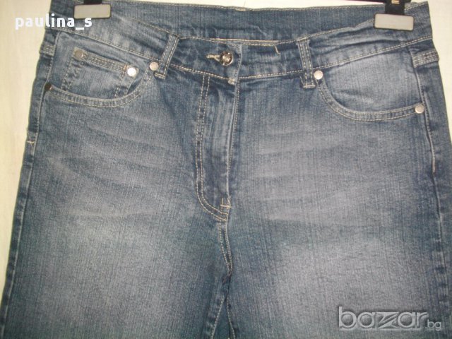 Еластични дънкови бермуди ”Gina Benotti”original brand / универсален размер, снимка 7 - Къси панталони и бермуди - 15022664