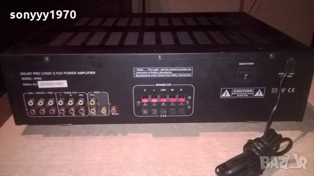 bench kh02 amplifier-внос швеицария, снимка 14 - Ресийвъри, усилватели, смесителни пултове - 23613688