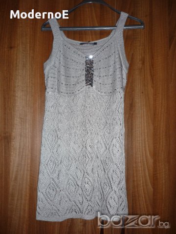  Страхотна плетена туника с пайети НОВА - L / XL, снимка 1