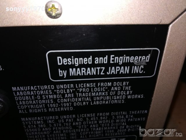 marantz sr4200 receiver-внос англия, снимка 15 - Ресийвъри, усилватели, смесителни пултове - 20616486