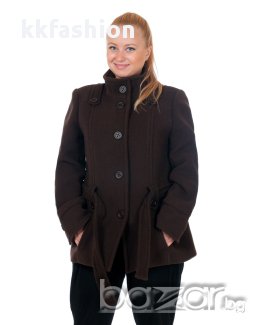 Елегантно дамско палто, снимка 2 - Палта, манта - 12412356