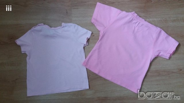 2 розови тениски за 3 лв., снимка 4 - Бебешки блузки - 19439741