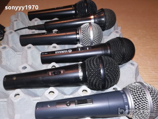 shure-behringer-sony-yamaha-profi microphone, снимка 2 - Микрофони - 20597648