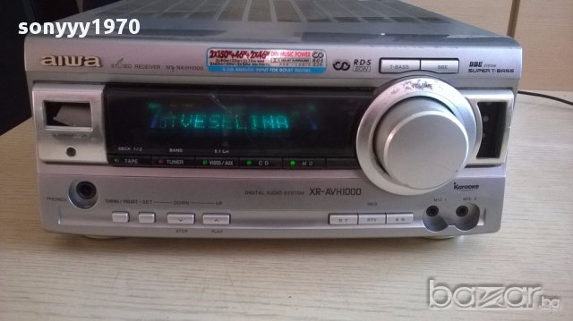 *Aiwa mx-nawh1000ez-receiver 6 канала, снимка 14 - Ресийвъри, усилватели, смесителни пултове - 12832320