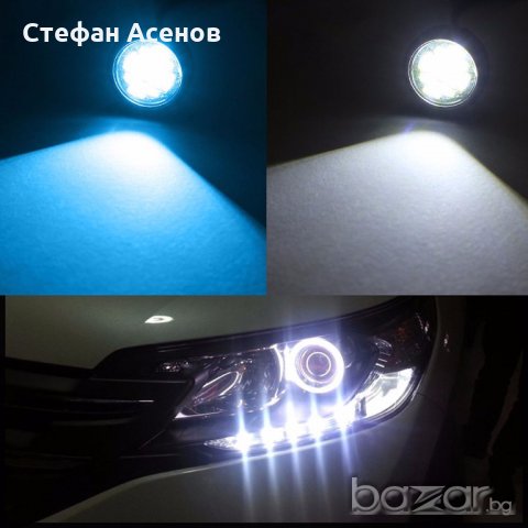 Автоматични кръгли LED дневни светлини, снимка 4 - Аксесоари и консумативи - 19513522