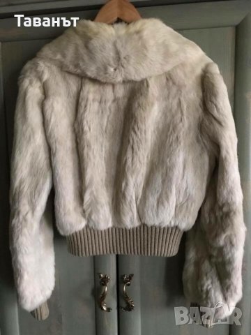 Заешко яке Echt Pelz, снимка 2 - Якета - 23583913