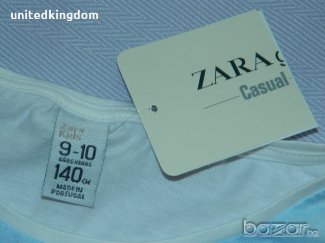 Zara - чисто нова детска блузка с момиченце , снимка 2 - Детски Блузи и туники - 21241962