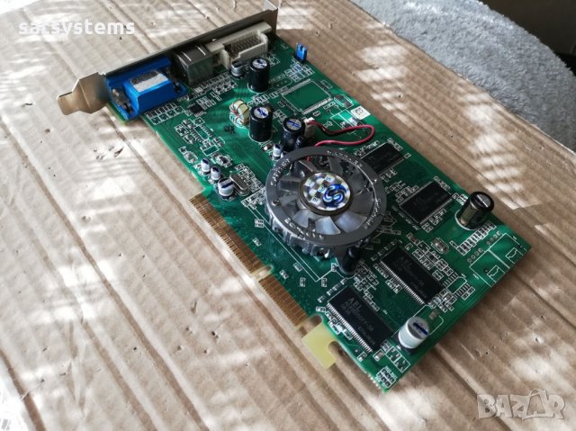 Видео карта  ATi Radeon Sapphire 9550 AGP, снимка 4 - Видеокарти - 25183523