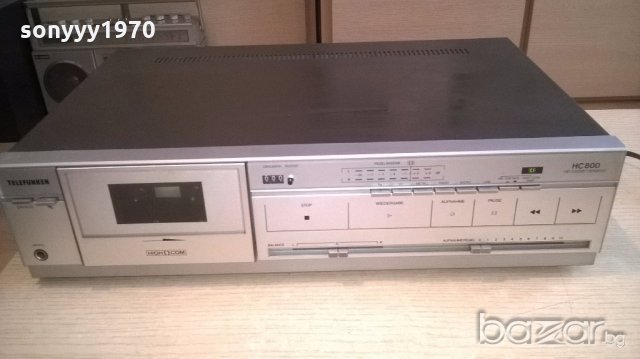 Telefunken hc800 stereo deck-внос швеицария, снимка 7 - Ресийвъри, усилватели, смесителни пултове - 18477883