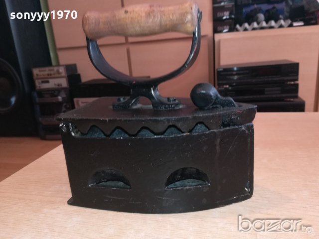 антика-ретро ютия-22х20х11см-метална-внос швеицария, снимка 12 - Колекции - 20620976