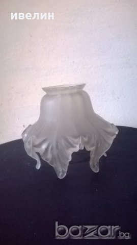 стъкло арт деко за полилей,нощна лампа,аплик, снимка 2 - Настолни лампи - 20443866