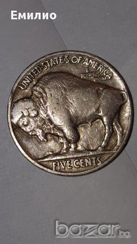 RARE 5 CENTS 1916 BUFFALO NICKEL, снимка 2 - Нумизматика и бонистика - 16985842