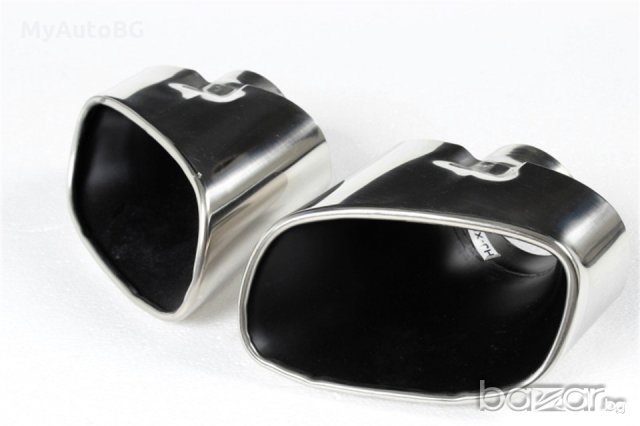 Накрайници за ауспух BMW X5 2000-2016 2 броя, снимка 2 - Аксесоари и консумативи - 20891005
