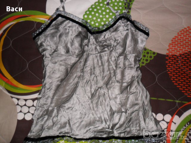 сет 100 % Karen Millen оригинална пола с камъни 100 % silk + топ Karen Millen, снимка 16 - Поли - 11549648