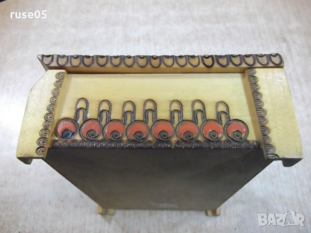 Кутия пирографирана - 7, снимка 4 - Други ценни предмети - 23531236