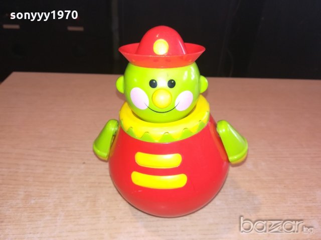 клоун с специално дъно-17х12см-внос швеицария, снимка 5 - Колекции - 21094991