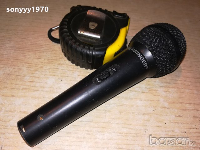 behringer-profi-внос швеицария, снимка 3 - Микрофони - 20923982