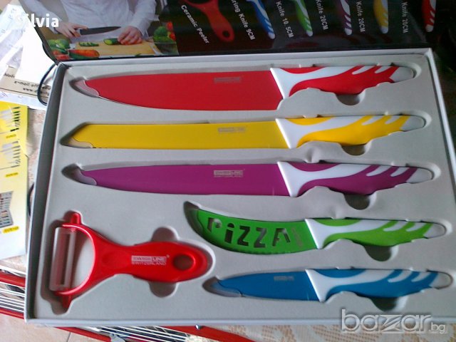 Ножове комплект - 25 лв. , снимка 3 - Прибори за хранене, готвене и сервиране - 17199575