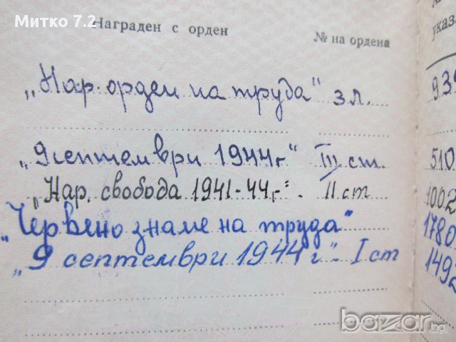 Медали с документ и кутии, снимка 5 - Антикварни и старинни предмети - 17014185