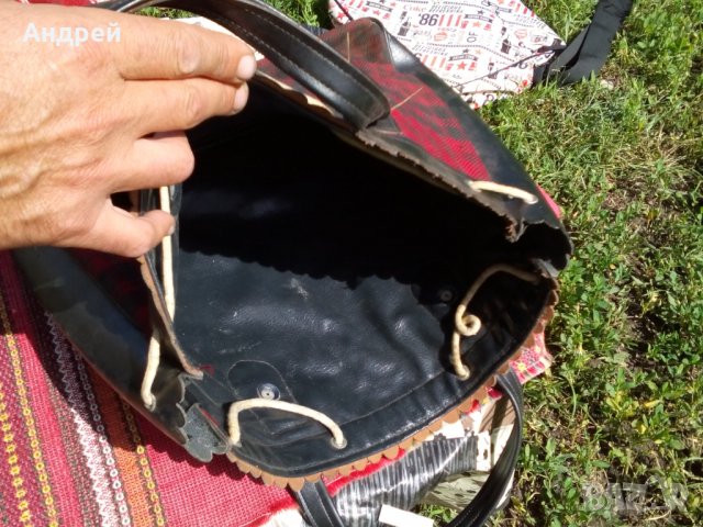 Старинна чанта,торба #11, снимка 5 - Антикварни и старинни предмети - 25759257