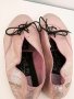 Розови Adidas 41,1/3 балеринки Selena Gomez естествена кожа, снимка 8