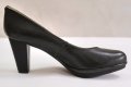 Естествена кожа черни дамски обувки Daneris by Liberitae, снимка 5