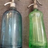 Стари цветни бутилки (сифони)за сода. , снимка 2 - Колекции - 24074944