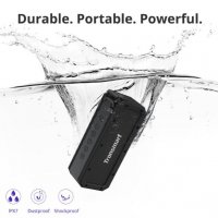 Водоустойчива Колонка Bluetooth 5.0 Tronsmart Force SoundPulse™ 40W Бас Гласов Контрол 3D Микрофон, снимка 2 - Слушалки и портативни колонки - 25870308
